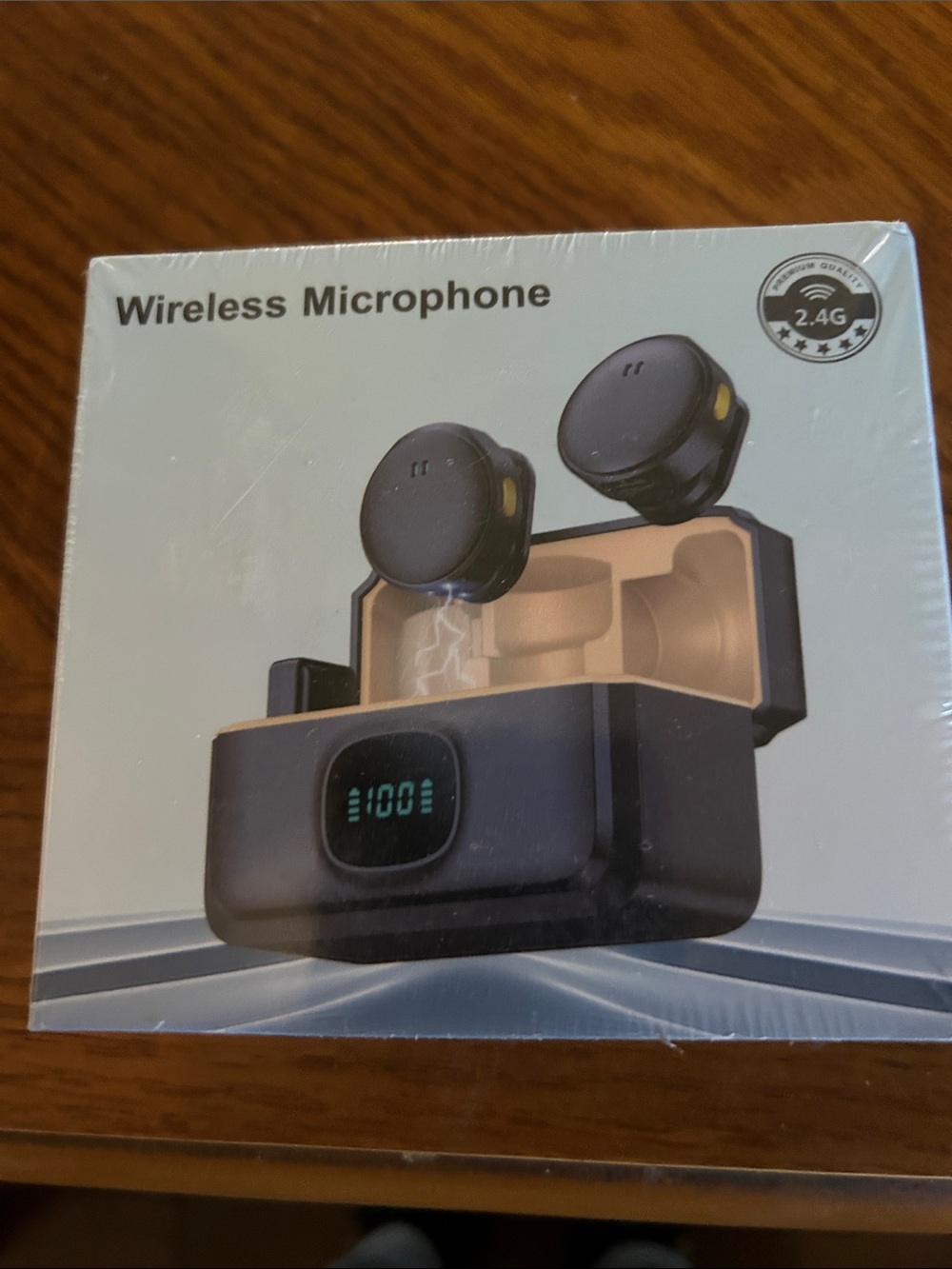 Wireless True Wireless Earbuds with Charging Case - Black